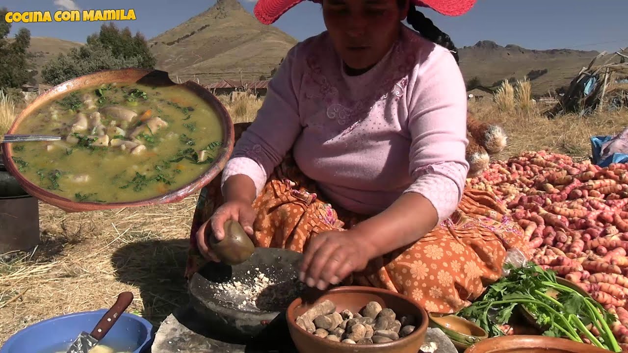 hoy prepare sopa de chairo estilo de la cholita mamila