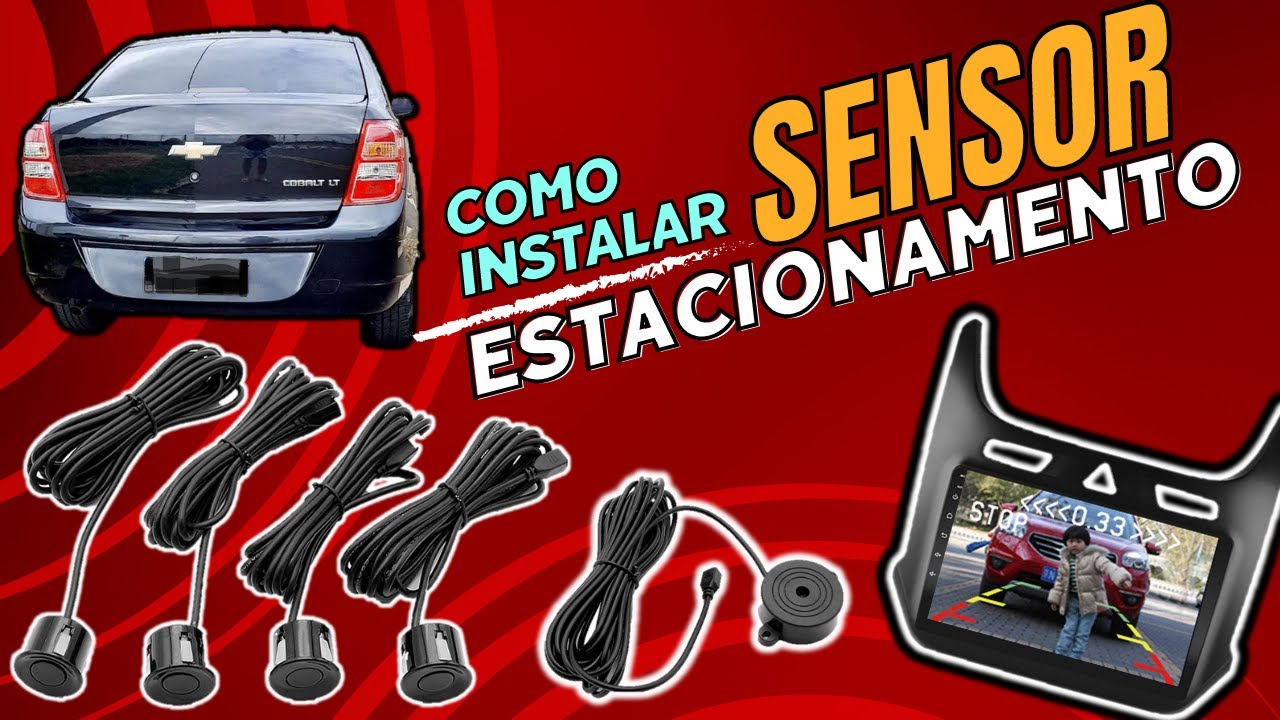 Como instalar Sensor de Estacionamento Cobalt