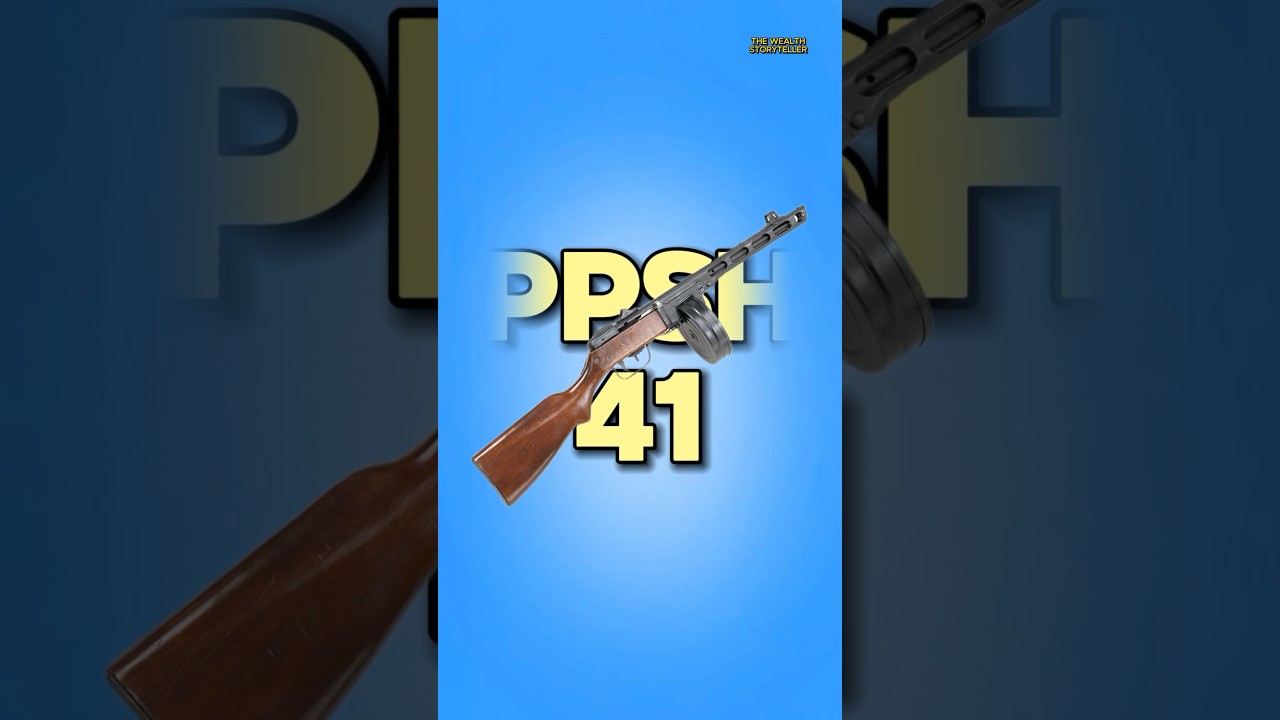 Why Did the Soviets Create the PPSh-41 Submachine Gun? #shorts