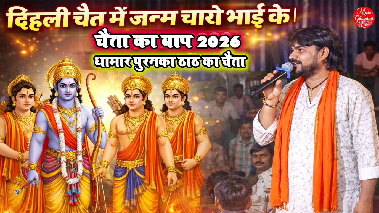 #chaita2026 | जेक राजा बस गईल परदेश में | श्याम बबुआ और पूजा पाण्डेय का धमार चैता मुकाबला 2026 |