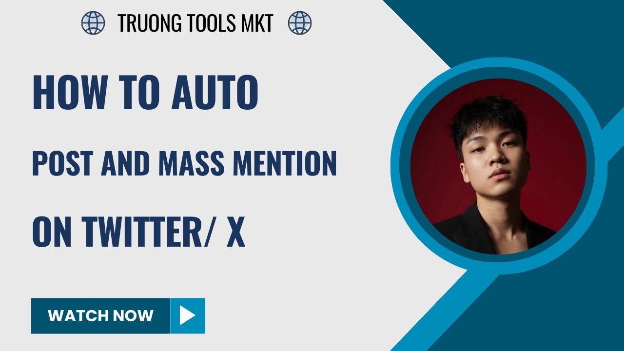 How To Auto Post and Mass Mention On Twitter | BOT Twitter