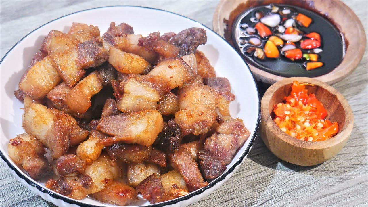 CARA MENGGORENG DAGING BABI EMPUK DAN SANGAT ENAK