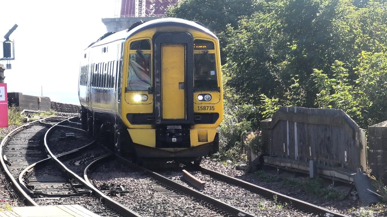 Trains at North Queensferry - 16/09/2025