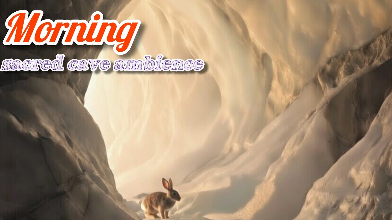 Warm Sacred Cave Ambience | Gentle Light, Peaceful Space for Deep Calm