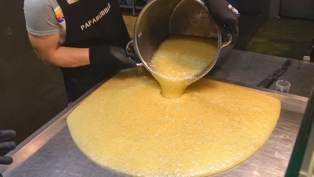 How Hard Candy Is Made - Handmade Candy in Taiwan 西班牙手工糖