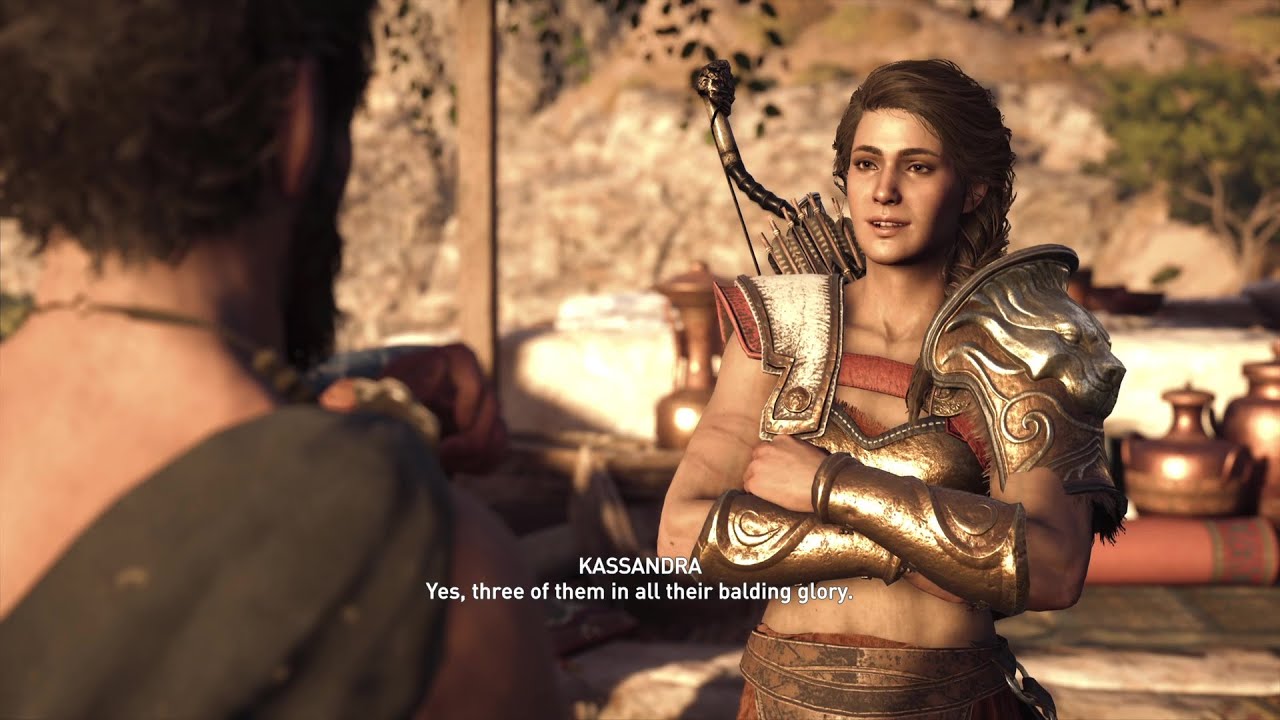 261 AC Odyssey Completar la Quest Place in the Kosmos All Bonds Will Break