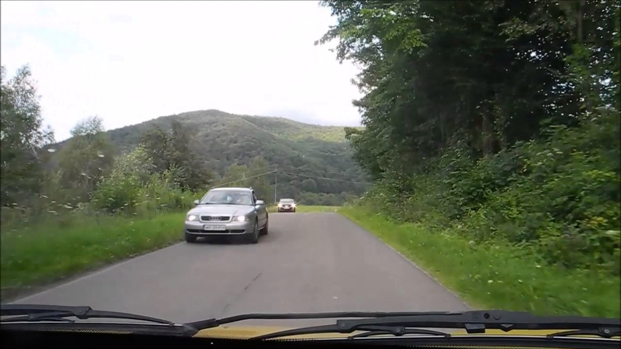BIESZCZADY. Przejazd na trasie Polańczyk - Terka. 2016.