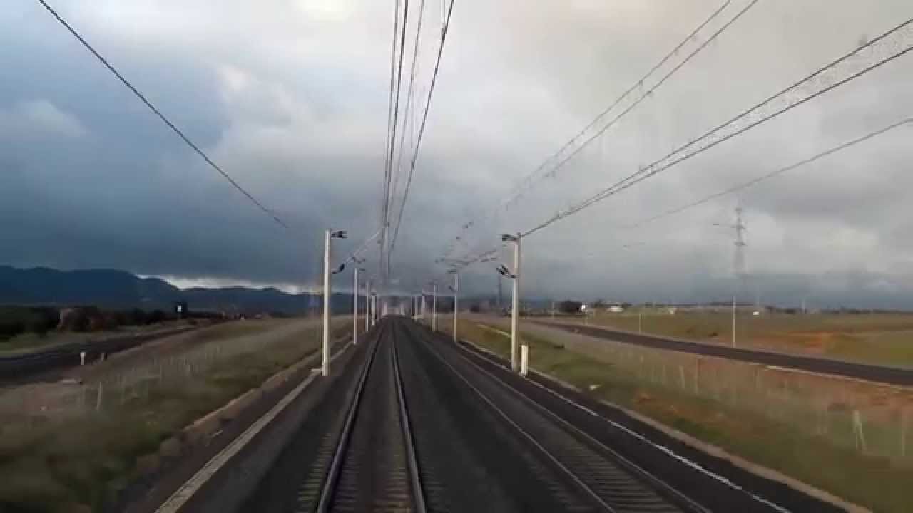 Rail View Tren AVE de Cordoba a Ciudad Real 2013