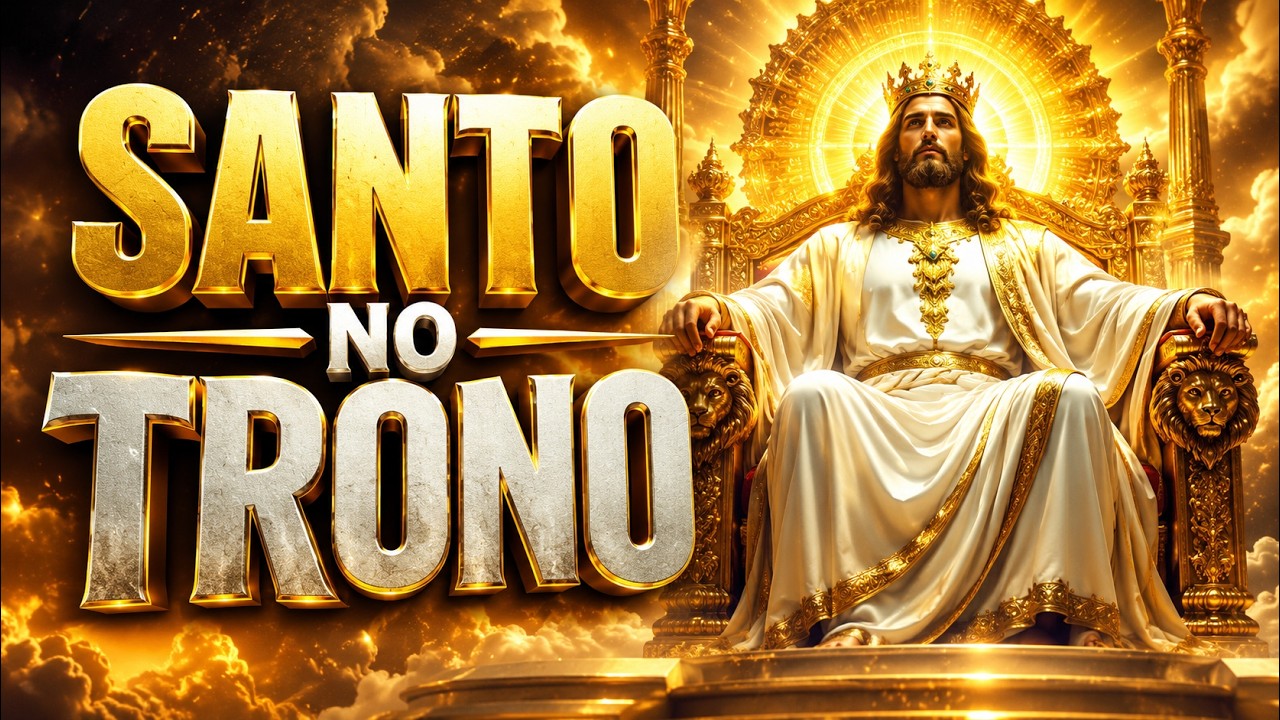 SANTO NO TRONO / ADORADO ETERNAMENTE.