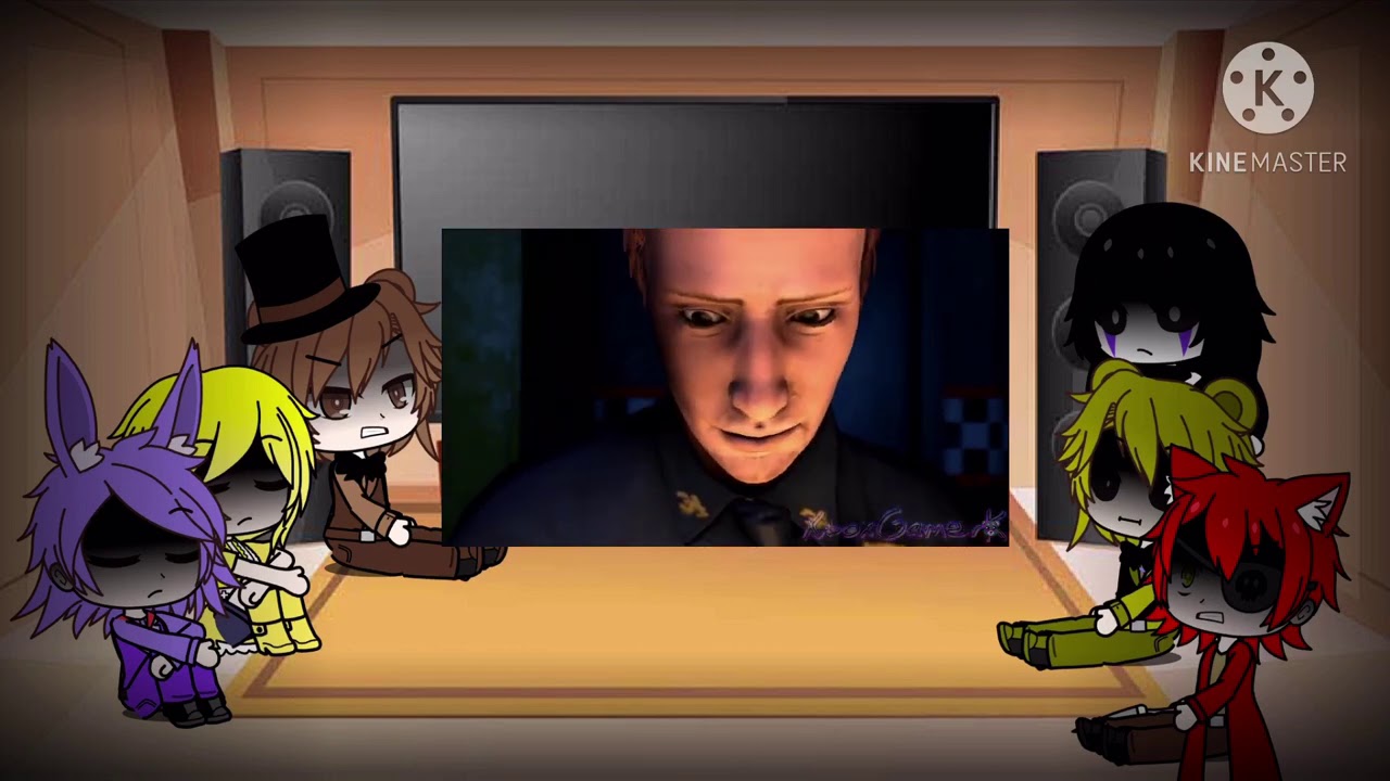 Fnaf 1 & puppet react to Familiar face