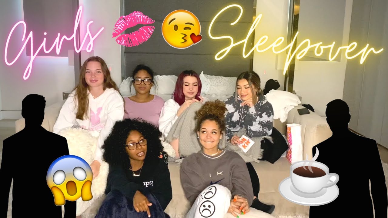 Girls Night Sleepover!! (SPILLING TEA ON TIKTOKERS)