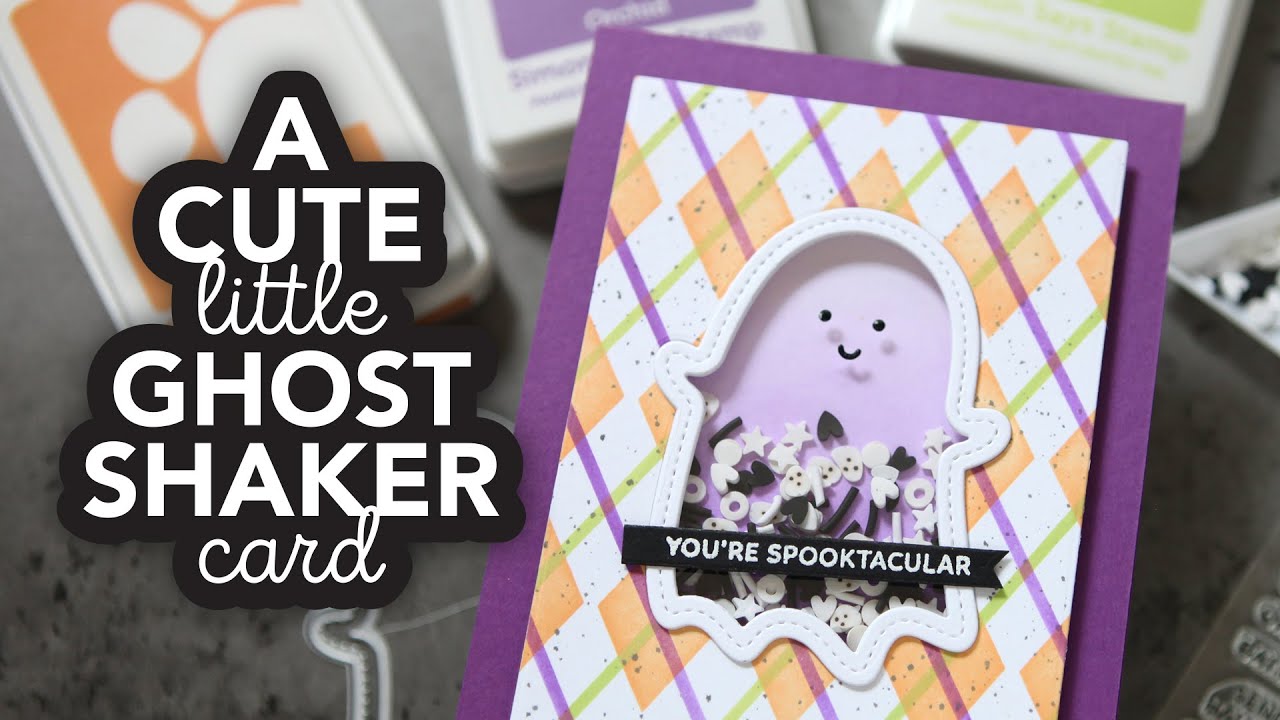 The cutest Halloween shaker card ever?