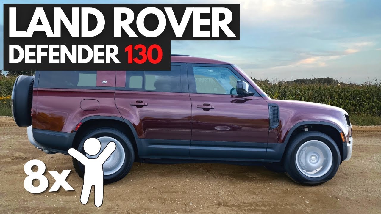 Land Rover Defender 130: 8 osobowy!