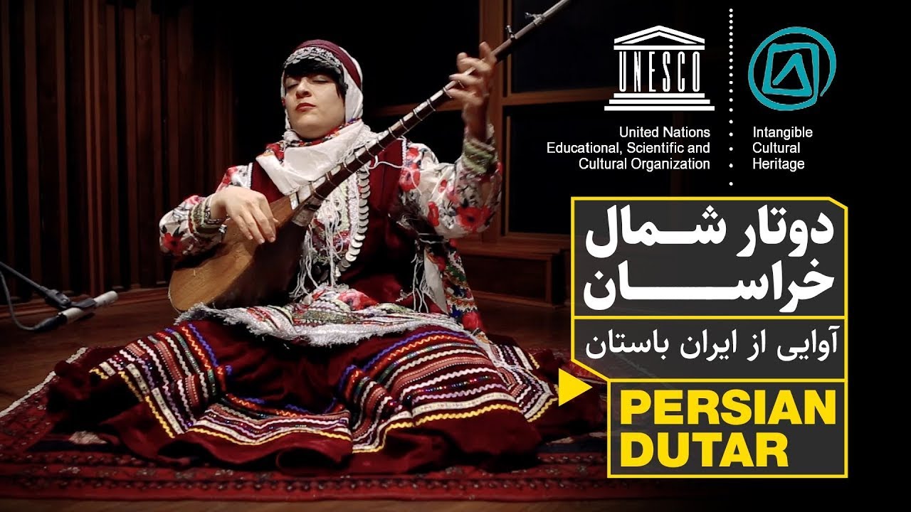 دوتارنوازی دلنشین بانوی هنرمند شیروانی | Iranian woman plays North Khorasan Dutar