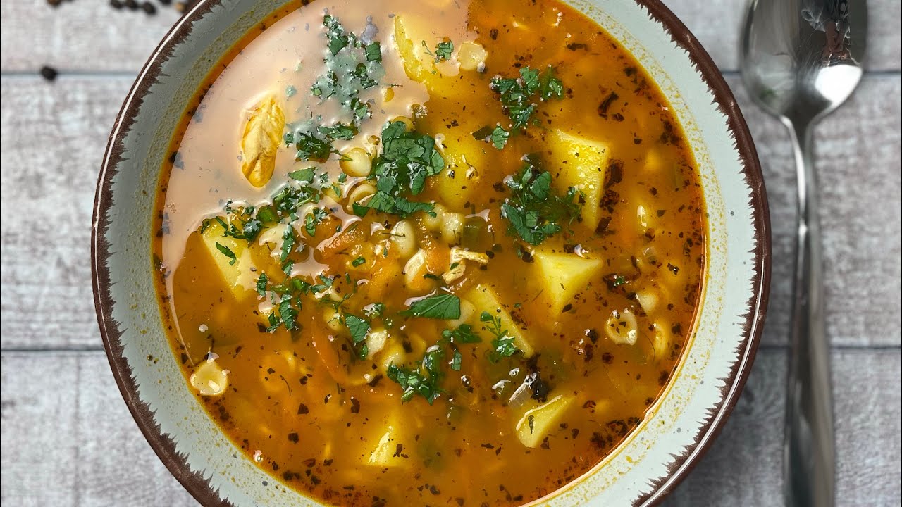 Leckere  Armenische Hühnersuppe / Вкусный армянский куриный суп Համեղ հայկական հավի ապուր| Bei Sona