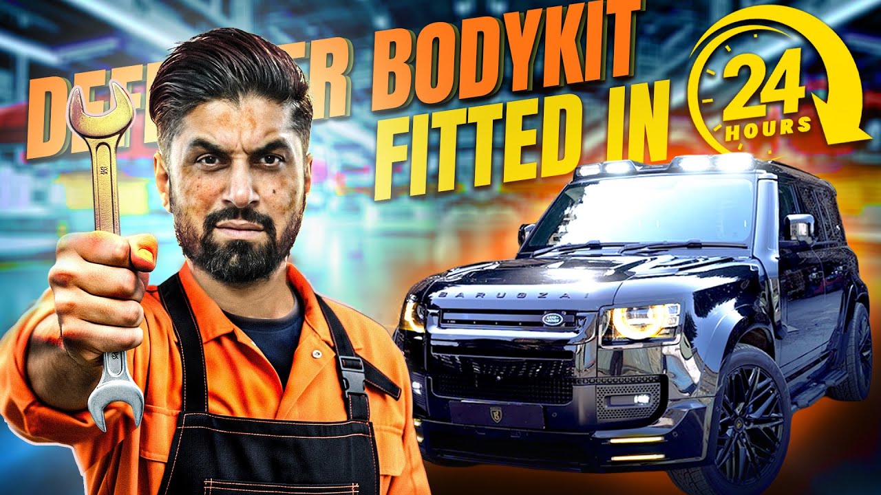 New Bodykit for Defender fitted in 24 hours!