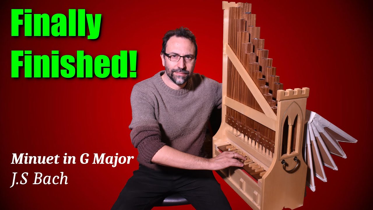 How to build a portative Pipe Organ | Homemade | #36 Finished!
