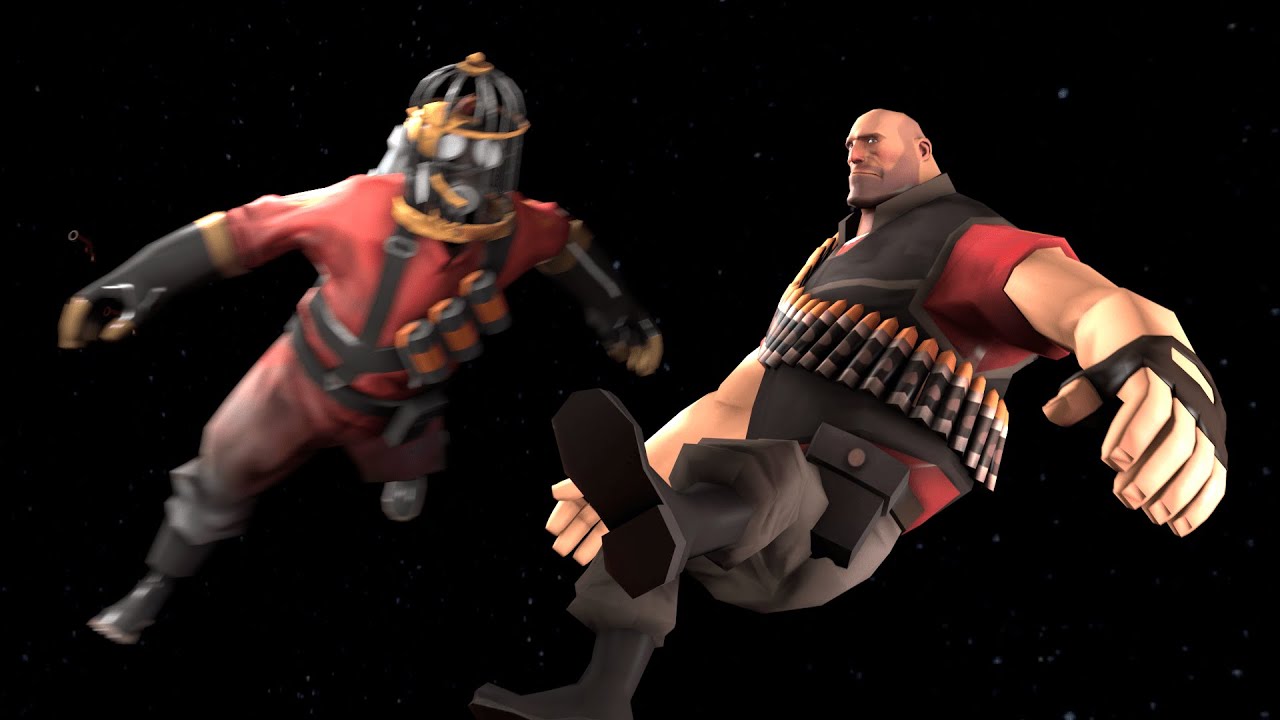 Heavy meets someone in space... [Sluky]