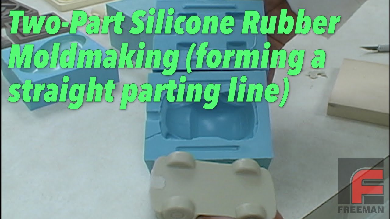 Two-Part Silicone Rubber Molds (Forming a Straight Parting Line)