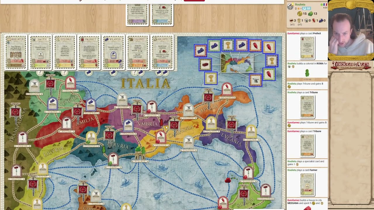 Concordia - 2 player - Board Game Arena