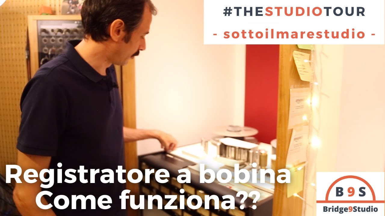 Registratore a Bobina: come funziona? - Sotto il mare studio