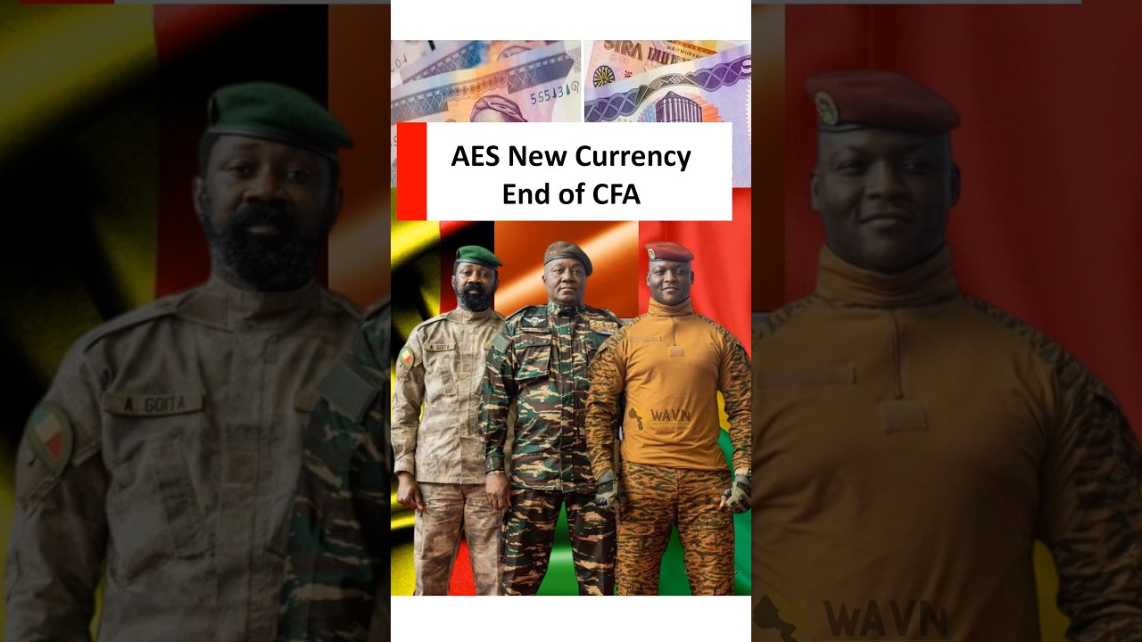 Новая валюта AES: Сахельская троица потрясает Францию.
