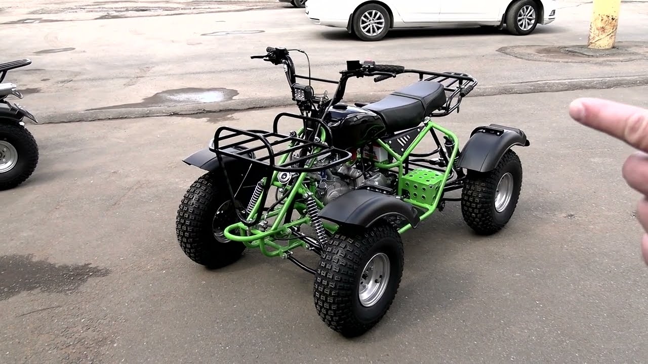 ATV Механик, в новом цвете. Стальной 