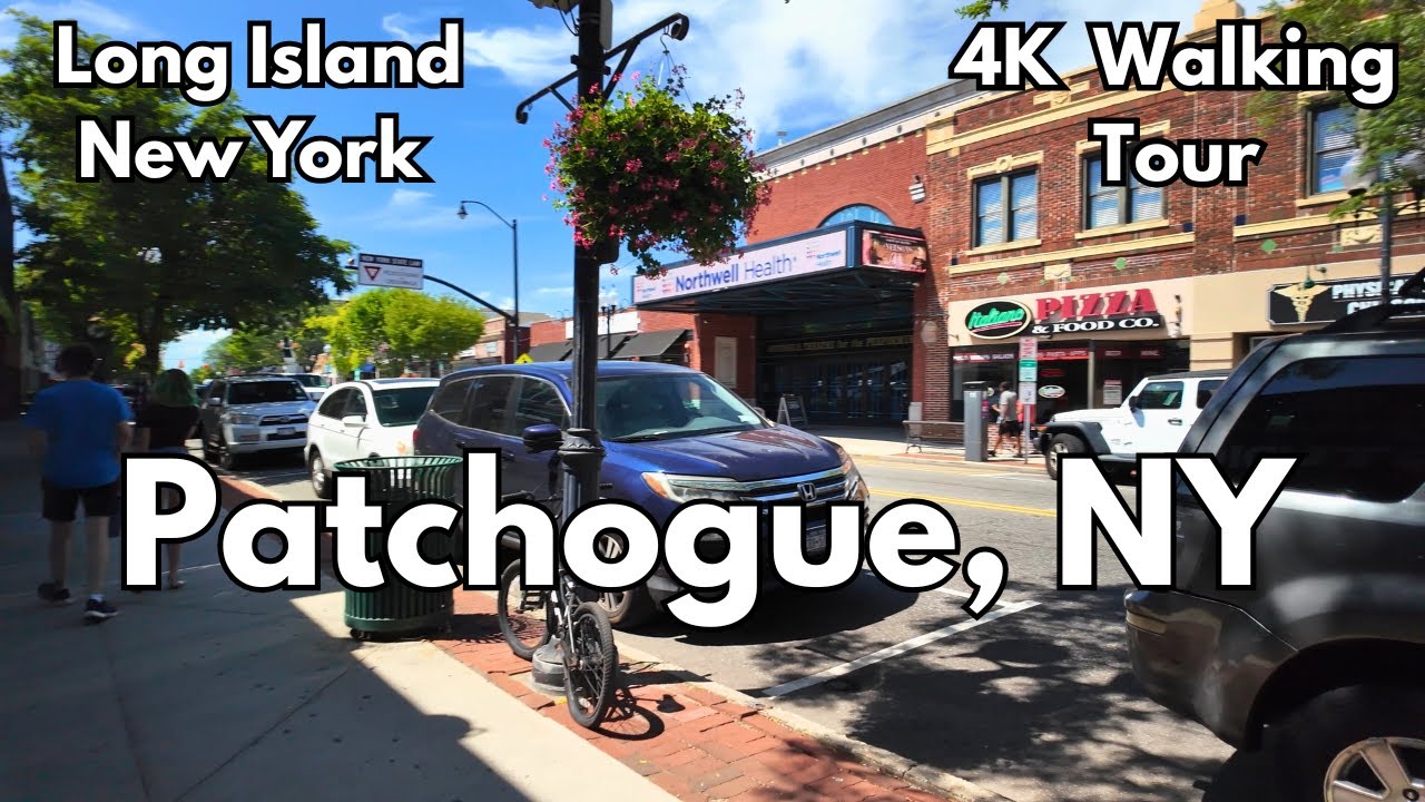 Explore Patchogue, NY: Suburbia Reimagined [4K POV Walk]