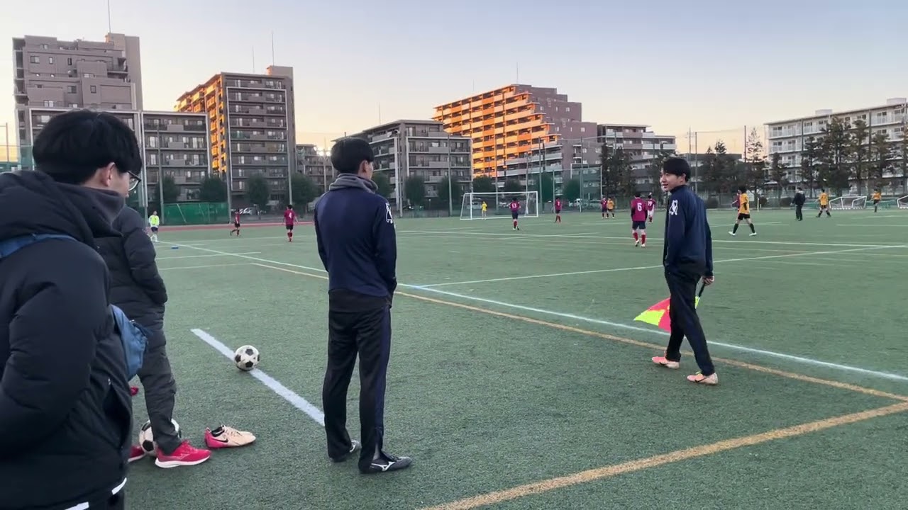 練習試合 vs明学東村山 1/12 月曜日④