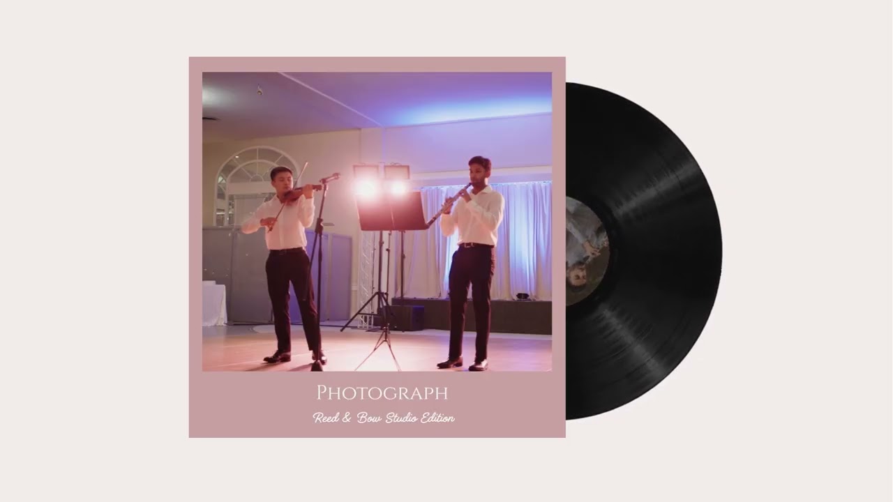 Photograph - Ed Sheeran - Violin & Oboe Cover [Studio Recording]