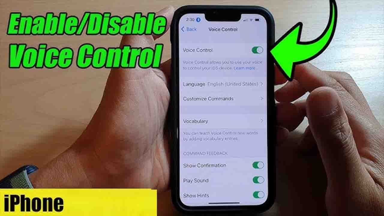 How to Enable and Disable Voice Control on Iphone in Tamil