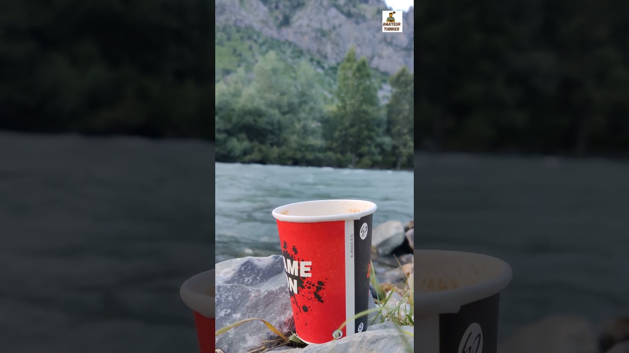 Brewing Serenity: Coffee by the Neelum river