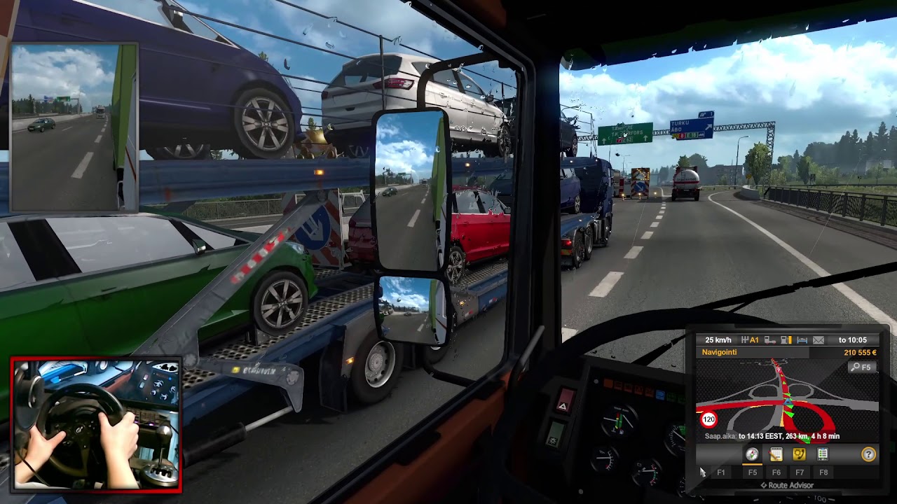 Suomenkeikkaa vanhalla FH Volvolla - Euro Truck Simulator 2