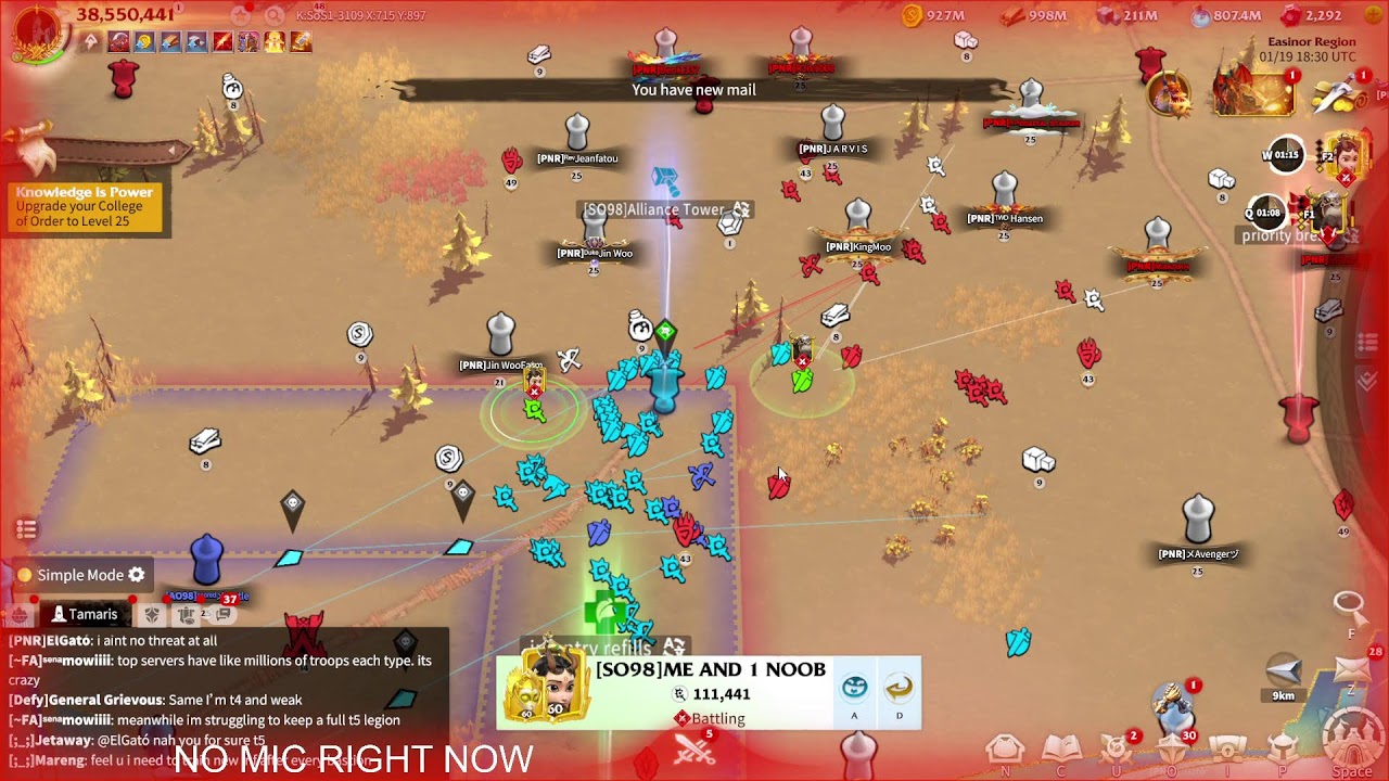 SoS1 - 698 & 691 VS 695 700 & 704 | CALL OF DRAGONS