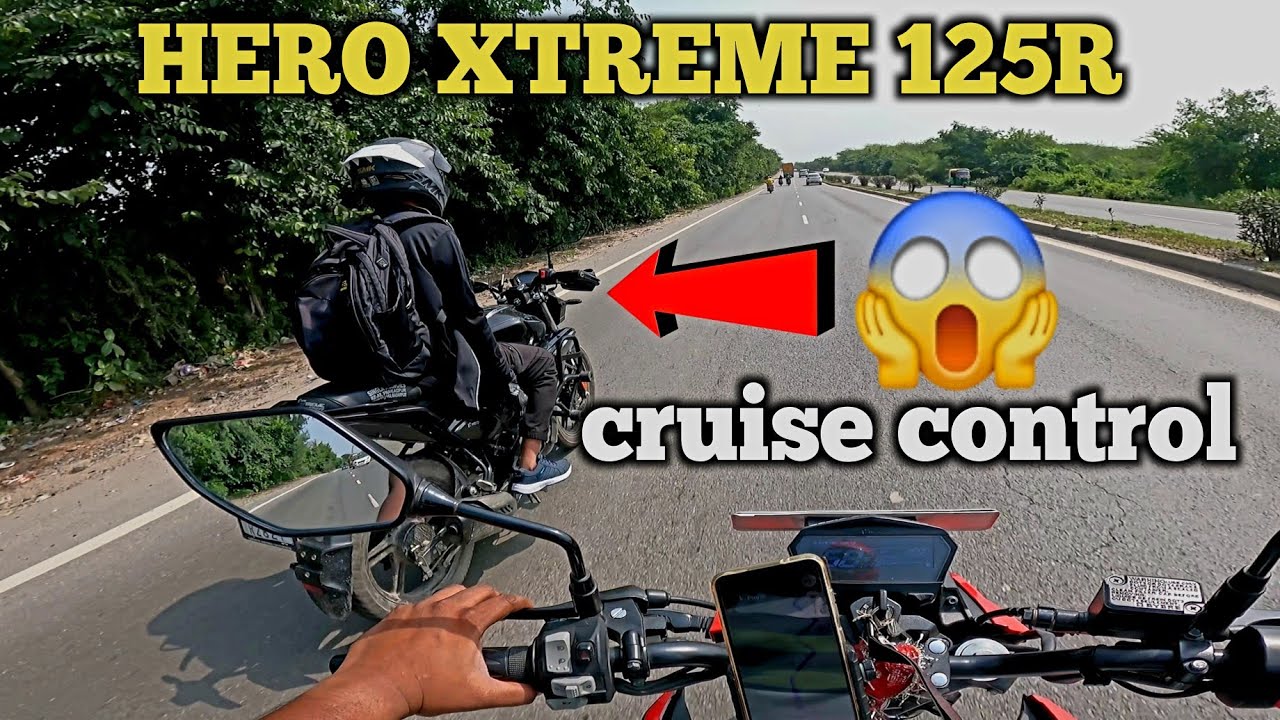 HERO XTREME 125R GOT CRUISE CONTROL😱 | BIG POTHOLES AT FARIDABAD 😡 | EP-03 SUNDAY RIDE #motovlog 🔥