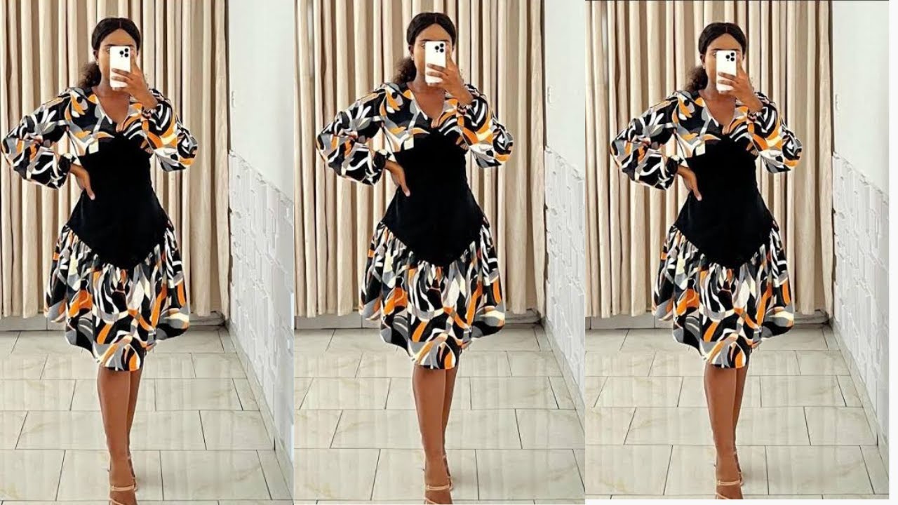Как сшить платье со сборками ✂️👗