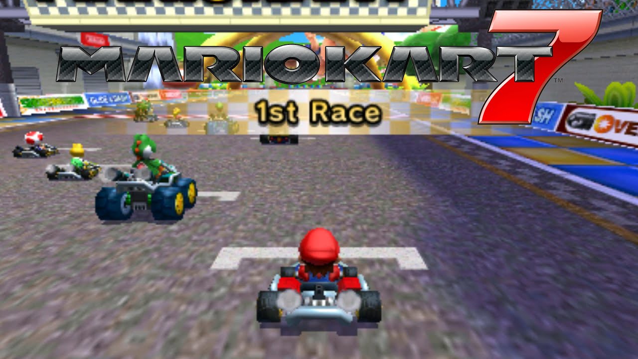 Let's Play Mario Kart 7 w/ Handy863 #Team863 - Part 1 - 50cc Mushroom Cup