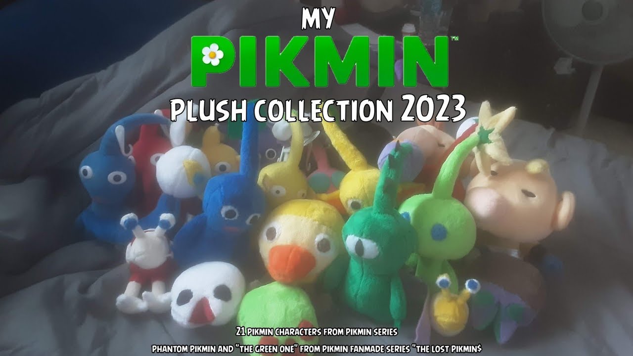 my pikmin plush collection 2023