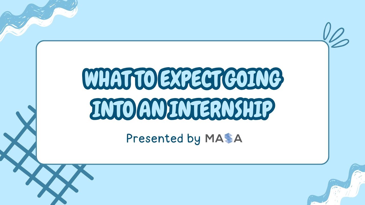 What to Expect in Your Internship | MASA TV Season 5 Episode 3