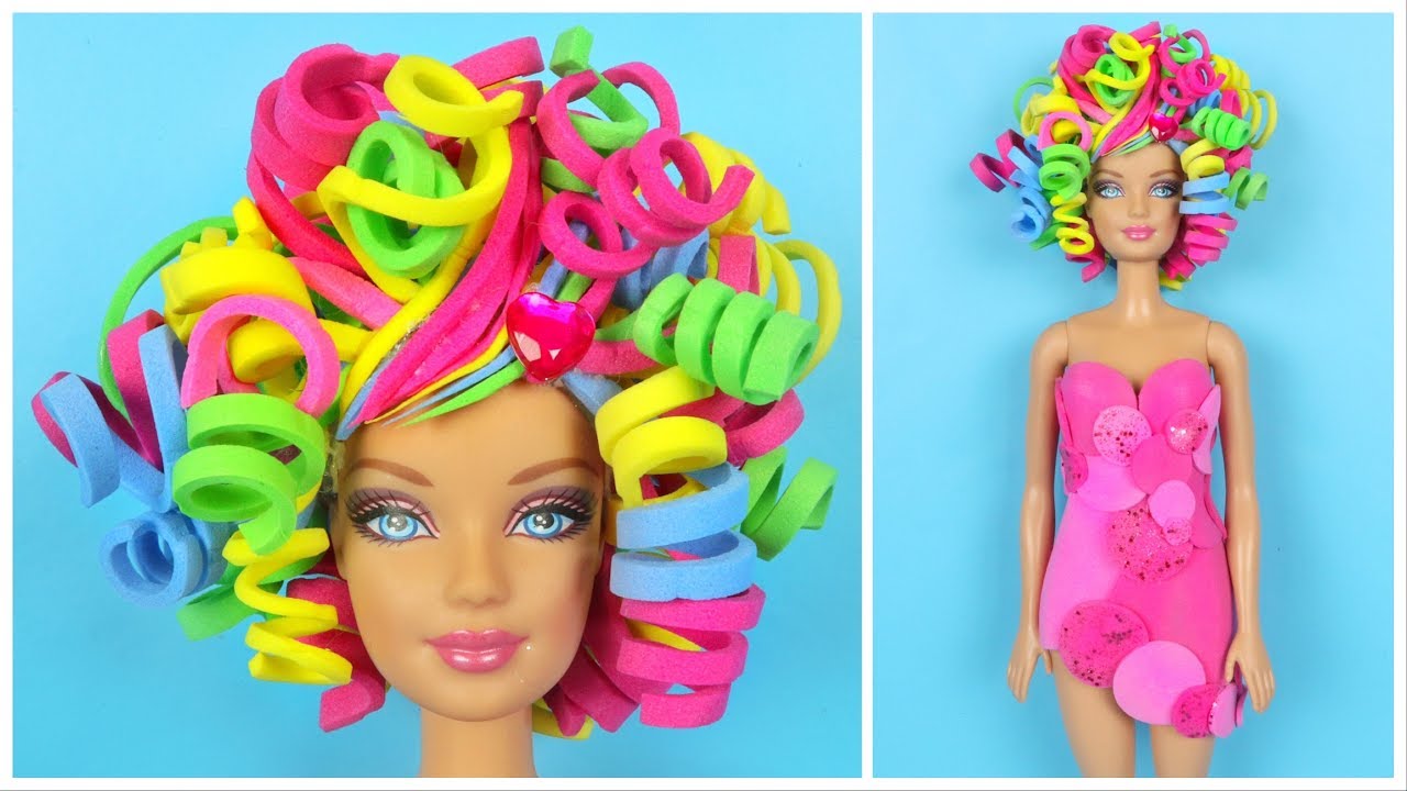 MIND BLOWING DIY HAIRSTYLE and CLOTHES IDEAS ~ BARBIE Hacks and Crafts