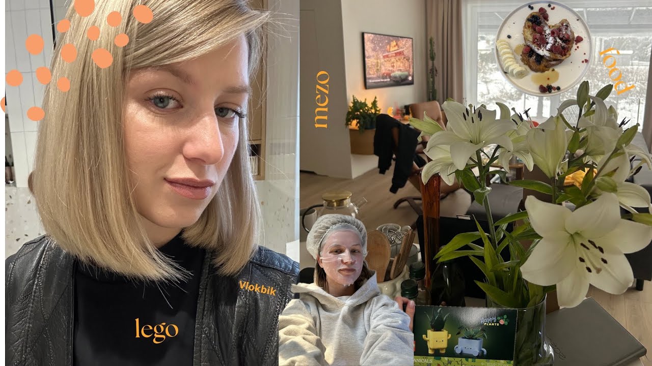 vlog/ Lego botanical/ mezoterapia/ pranie butów!/ tosty francuskie 