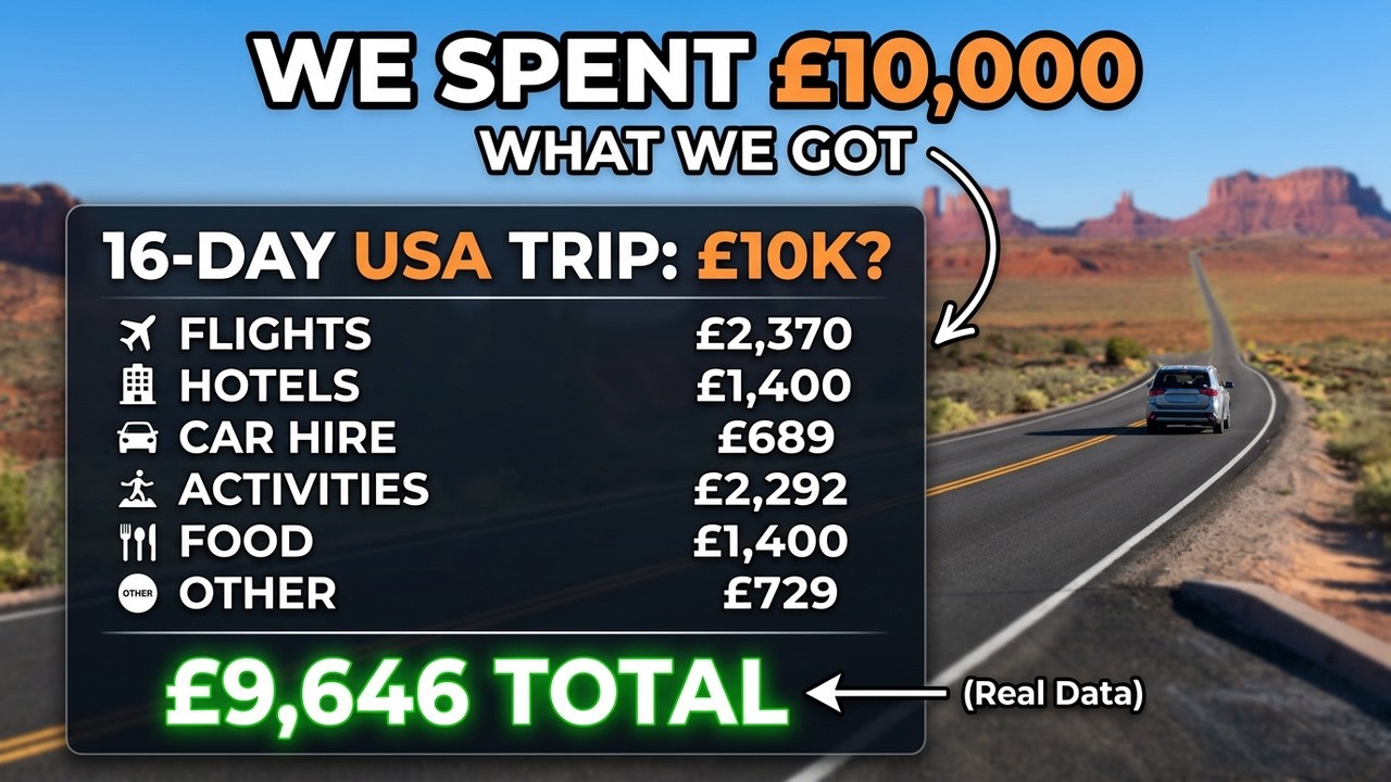 Our 16-Day USA Trip Cost THIS Much… (£5,000 Each)