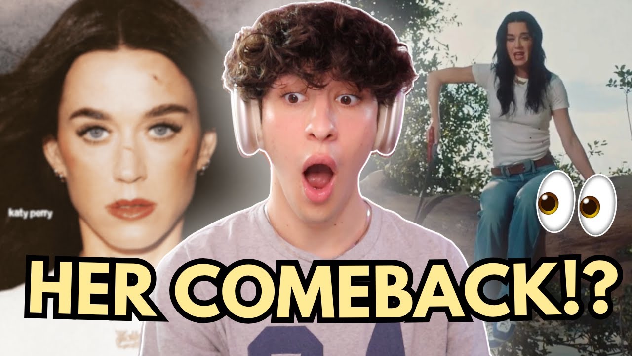 Кэти Перри наконец вернулась!?!? *реакция на пластырь*
