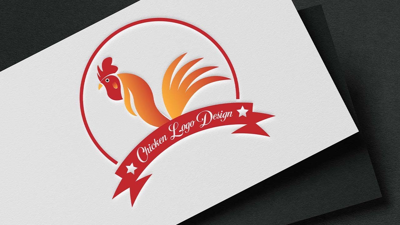 Creative Chicken Restaurant Logo Design Ideas||Rasheed RGD
