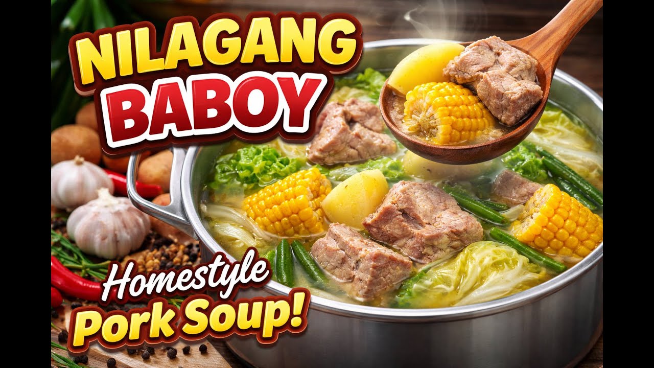 Nilagang Baboy | Simple & Hearty Filipino Pork Soup
