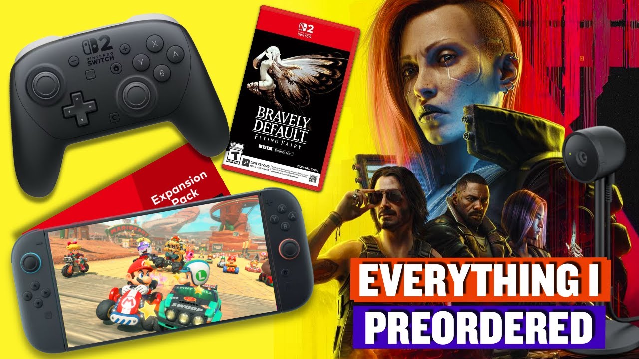 Switch 2 Preorders: What I Got (and Why I&rsquo;m Excited)