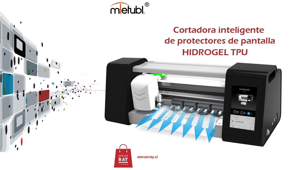 Plotter de Corte Hidrogel o Cortadora de protectores de pantalla TPU Mietubl