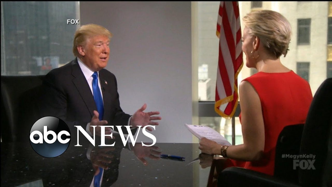 Trump Tells Megyn Kelly 'I Go After People Hard'