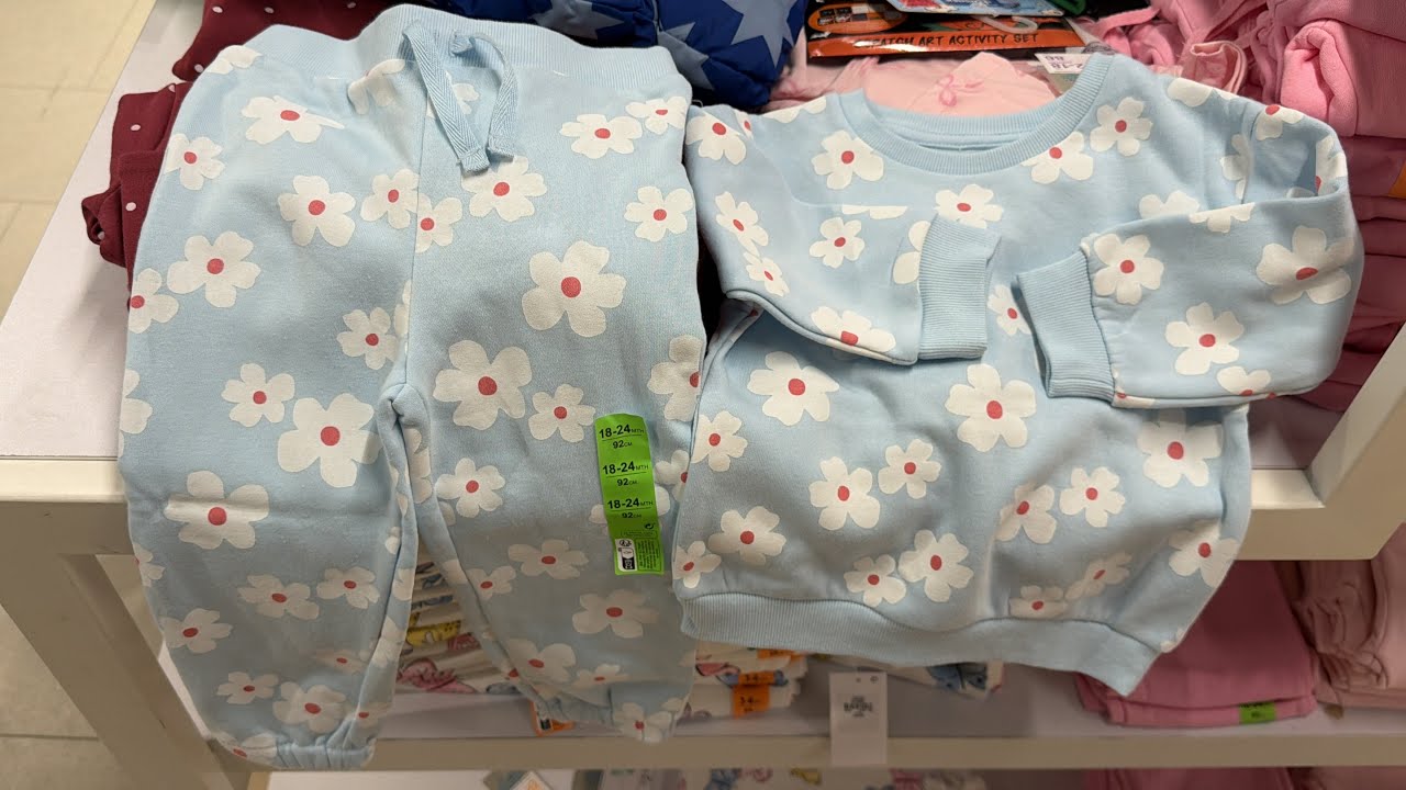 Новая коллекция детской одежды Primark для младенцев - январь 2026 года | Новый год