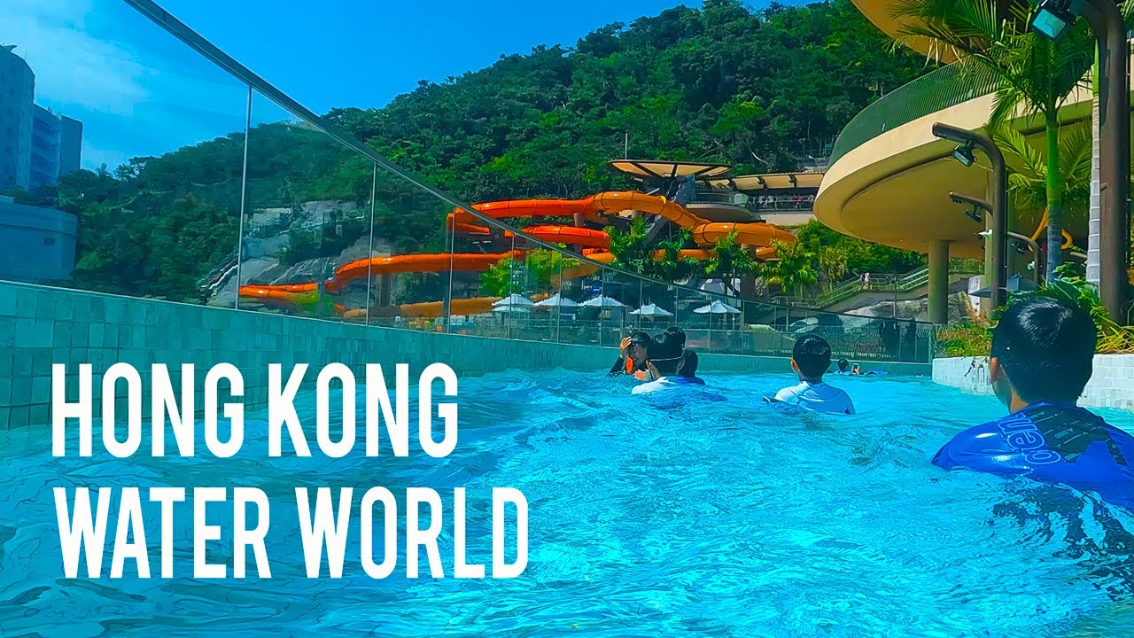 Water World, Hong Kong - Riptide full journey in 4K